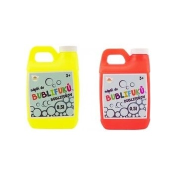 Náplň do bublifuku 0 5l asst 2 barvy v kanystru