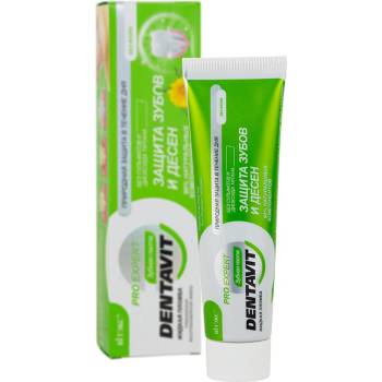 Dentavit PROEXPERT Zubná pasta na ochranu zubov a ďasien 90% prírodných zložiek Bez Fluóru 85 g