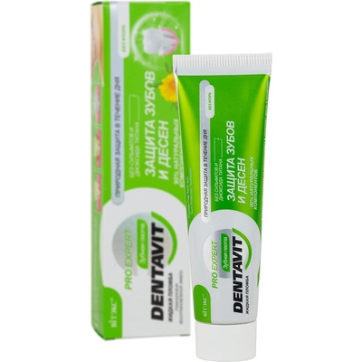 Dentavit PROEXPERT na ochranu zubov a ďasien 90% prírodných zložiek Bez Fluóru 85 g