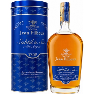 Cognac Jean Fillioux VSOP Subtil & So 40% 0,7 l (tuba)