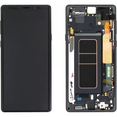 Samsung LCD Дисплей за Samsung SM-N960F Galaxy Note 9 с Тъч скрийн и рамка Черен Оригинал