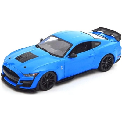 Maisto Ford Mustang Shelby GT500 2020 Blue 1:18