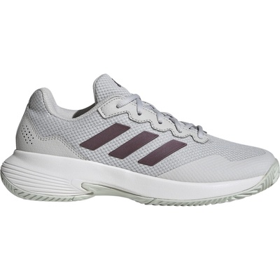 adidas Маратонки Adidas Women's Gamecourt Tennis Shoes - Grey One/Aurora