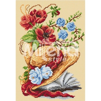 Image 1 of Milena Style Поезия - Печатана Aida 14 ct без конци