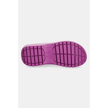 Crocs Чехли Crocs Classic Mega Crush Sandal в розово с платформа 207989.5BX (207989.5BX)