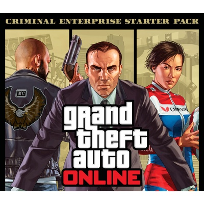 Grand Theft Auto V - Criminal Enterprise Starter Pack + Megalodon Shark Card Bundle