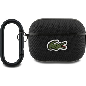 Lacoste Petit Pique Калъф с Лого Croc за AirPods Pro 2 Черен (LCAP2PVCK)