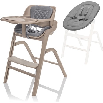 ZOPA Set židlička Inspira + novorozenecký set Cookie Beige