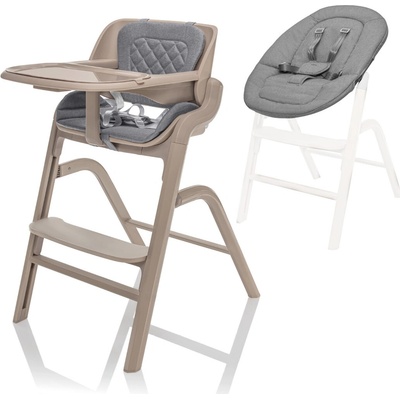 ZOPA Set židlička Inspira + novorozenecký set Cookie Beige