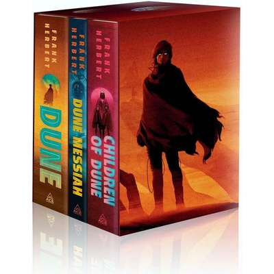 Frank Herberts Dune Saga 3-Book Deluxe Hardcover Boxed Set