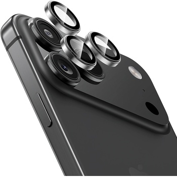 Benks Предпазни стъклени лещи за камерата на iPhone 17 Pro, iPhone 17 Pro Max - Benks Warrior Tempered Glass Camera Lens Protector (черен)