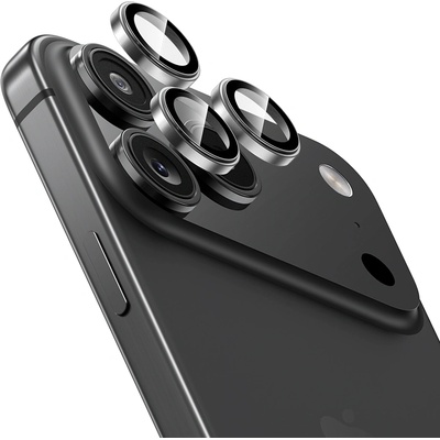 Benks Предпазни стъклени лещи за камерата на iPhone 17 Pro, iPhone 17 Pro Max - Benks Warrior Tempered Glass Camera Lens Protector (черен)