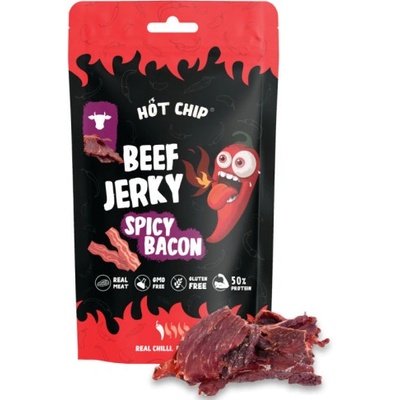 Hot chip Jerky Spicy Bacon 25 g