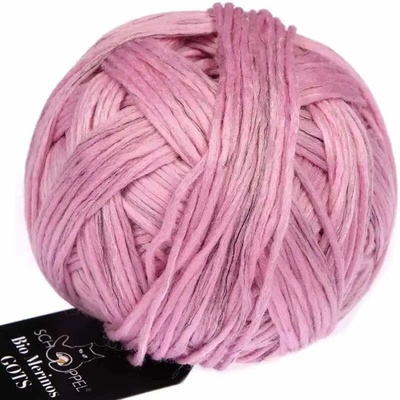 Schoppel wolle Bio merinos GOTS 2140 Rosé