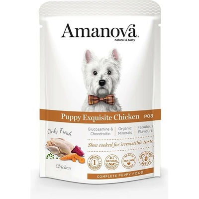 Amanova Dog Puppy Chicken GF 100 g