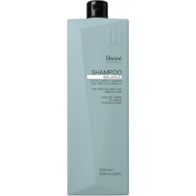 Bheysé Professional Balance Shampoo šampón na mastné vlasy s Tea Tree olejom 1000 ml