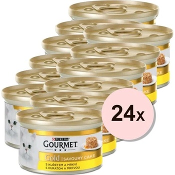 Gourmet Gold Cat mix. kart. kousky 24 x 85 g