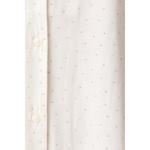 HUGO пижама тип риза дамска с вискоза rhinestones ls-shirt (50570400)