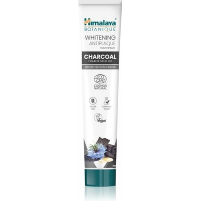 Himalaya Herbals Whitening Antiplaque Charcoal + Black Seed Oil 75 ml