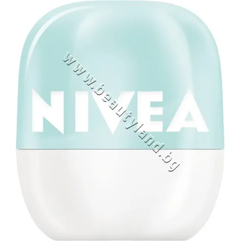 Image 1 of Nivea Балсам за устни Nivea Pop - Ball Свежа Мента, p/n NI-85130 - Балсам за устни с натурални масла и масло от Ший (NI-85130)
