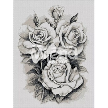 Image 1 of Milena Style Рози конци dmc 1: 1