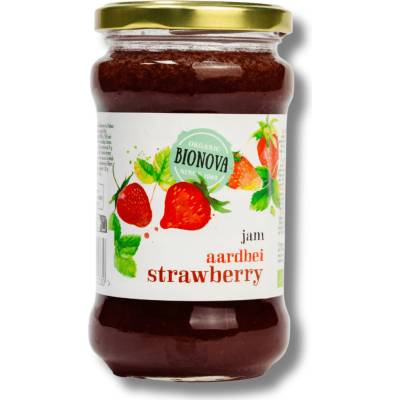 BIONOVA Bio Jahodový džem ideální na pečivo, do dezertů či jogurtů - 340 g
