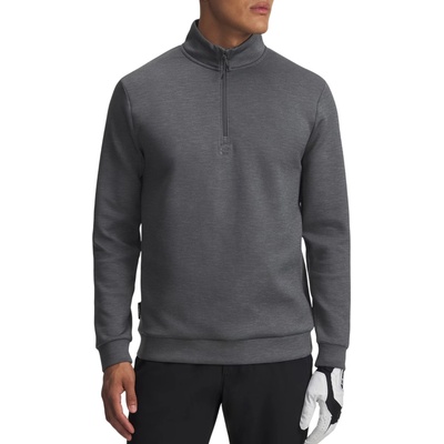 Under Armour DRIVE MIDLAYER PULLOVER šedá 1387124-025