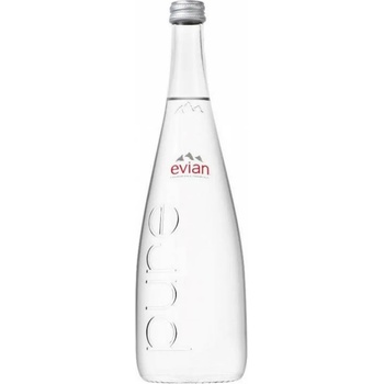 Evian Вода Евиан стъклена бутилка 750мл