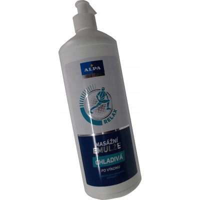 Alpa masážna emulzia chladivá 1000 ml