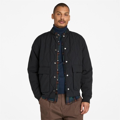 Timberland Яке Timberland Men's Diamond Quilted Weather Resistant Quilted Jacket - Black