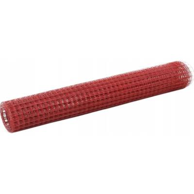 Plot z Oplocení ocel i PVC, 25x1 m, červený