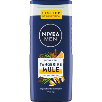 Nivea Men Tangerine Mule sprchový gél na tvár telo a vlasy 250 ml