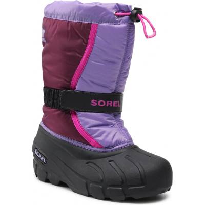 Sorel Youth Flurry DTV Purple Dahlia fialová