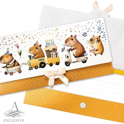 ARGUS Obálka s kartičkou Capybara 87-6008