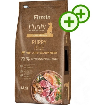Fitmin Purity Rice Senior & Light Venison & Lamb 12 kg