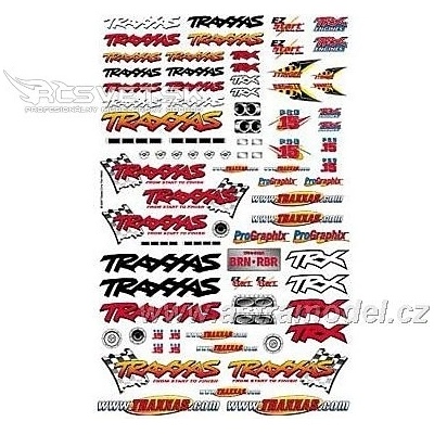 Traxxas Traxxas samolepky Team Racing