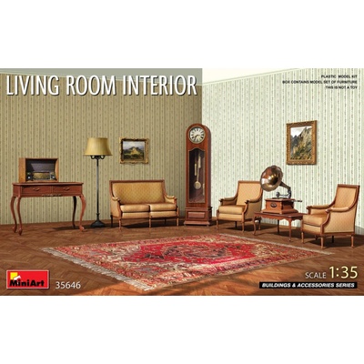 MiniArt Living Room Interior 1:35