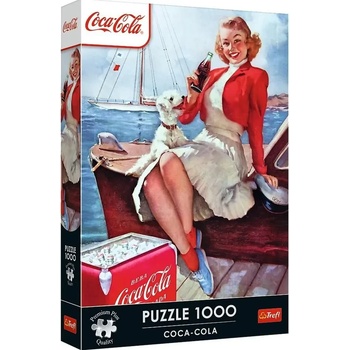 Trefl - Puzzle Coca-Cola: Time for a break - 1 000 piese