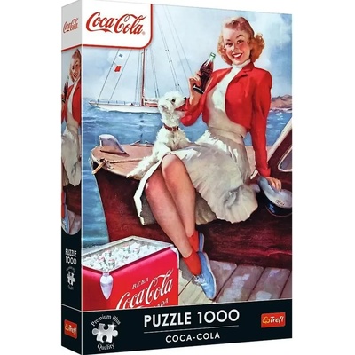 Trefl - Puzzle Coca-Cola: Time for a break - 1 000 piese
