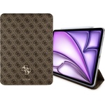 GUESS Калъф за iPad Air 13 (2024) - Guess Magnetic 4G Big Logo (GUFC13RM24PS4S4SGW) - Кафяв