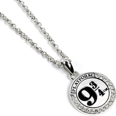 Carat Shop Stříbrný Harry Potter nástupiště 9 a 3/4 s krystaly BHPSN011