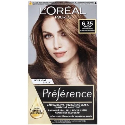 L'Oréal Préférence Récital Боя за коса 60 ml цвят кафява за жени