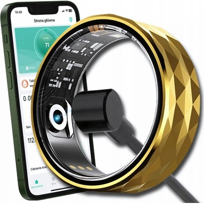 ZeeTech SmartRingv R12M velikost 29 zlatý – Zboží Mobilmania