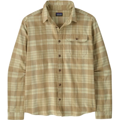 Patagonia Мъжка риза с копчета Patagonia L/S LW Fjord Flannel Shirt - Builder: Weathered Stone - размер XL (033-0627-3514)