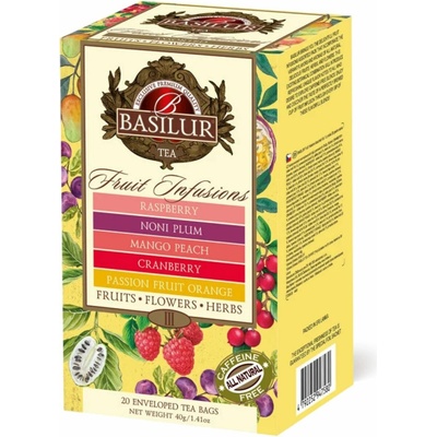 Fruit Infusions Assorted Vol. III. přebal Basilur 20 x 2 g