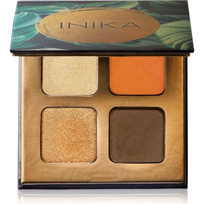 INIKA Organic Eyeshadow Palette Sunset палитра сенки за очи 8 гр
