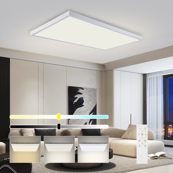 Brilagi Brilagi-LED Димируемо осветително тяло за баня FRAME SMART LED/96W/230V IP44 бяло+дистанционно управление (BG3814)
