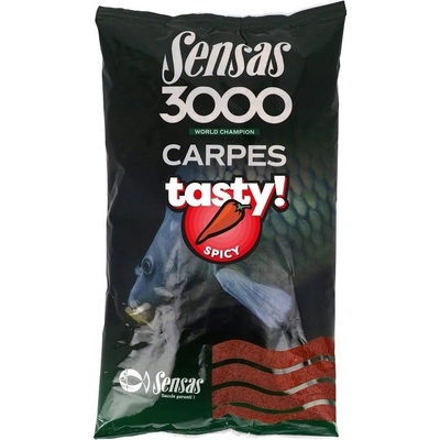 Sensas 3000 Carp Tasty Spicy 1 kg