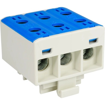 ELMARK КЛЕМА ЗА din ШИНА 3Х1.5-16ММ2 СИВА (31107g)