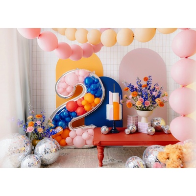 PartyDeco Číselný rám na balóny 2